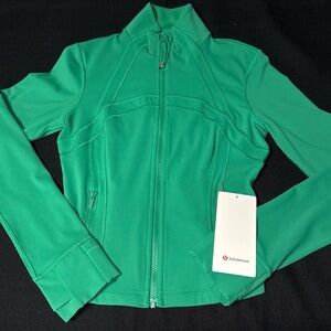 Lululemon Raceway Green Cropped Define Jacket (NWT)
